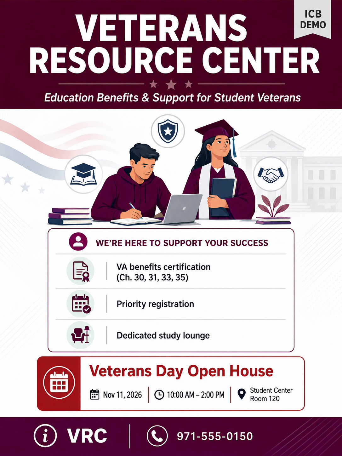 Veterans Day Open House, November 11, 2026